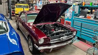 1965 Ford Mustang turn signal and horn diagnostics at Classic Auto Repair ￼