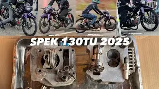 SPILL SPEK 2025 HEAD BLOK JUPITER 130TU SLEEP ENGINE.