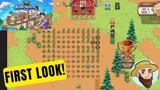 Создание идеальной автоматизированной фермы в Agromatic! #agromatic #theontariogardener #farming