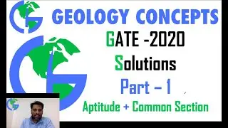 GG GATE 2020 Solution (Part-1) | Aptitude and Common Section | GeologyConcepts.com