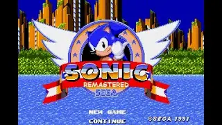 [Полное прохождение] Genesis - Sonic 1 Remastered (Хак Sonic the Hedgehog)