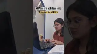 MBA Intern at Summer Internship | Life after IIM MBA 🔥 #iim #iimranchi #summerinternship #mba