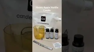 DIY Scented Candle: Honey + Apple + Vanilla Blend
