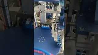 Disposal virus testing tube vial rotary filling foil film heat sealing machine running video