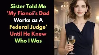 Sister Told Me 'My Fiancé’s Dad Works as A Federal Judge’ Until He Knew Who I Was...