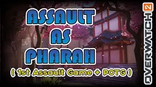 Overwatch 2: Assault as Pharah - My First Ever Assault Game + Play of the Game
