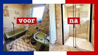 Zo verbouw je een badkamer! Eindresultaat badkamer voor en na