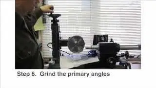 CUTTERMASTER Professional - Sharpening a 4 Flute, Center Cutting End Mill - Instructional