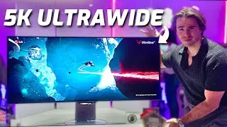 LG&rsquo;s Bendable 5K2K OLED Ultrawide Gaming Monitor! - LG CES 2025 Showcase