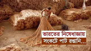 ভারতের নিষেধাজ্ঞায় সংকটে পাট রপ্তানি | BD | India | Jute | Export | Economy | Business Report 2025