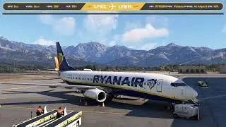 vol. LFKC✈️LFBH. B738 🌍☁️