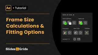 Frame Size Calculations & Fitting Options &ndash; Slides & Grids
