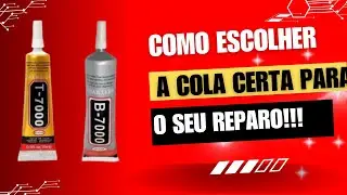 QUAL A MELHOR COLA PARA CONSERTAR CELULARES T7000 OU B7000!!!