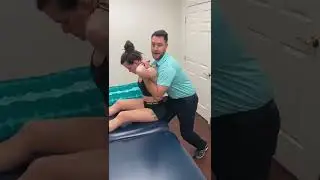 Cervicothoracic Junction CTJ Seated Manipulation