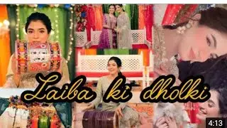 Laibakhan ki dholki shadi ki second event #laibakhan #laibakhan video #vlog 