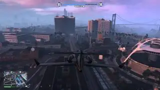 Gta5 Online: Spektakul&auml;rer Flugstunt