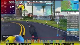 Zwift Club Ladder Racing, Team TFC v ZSUN