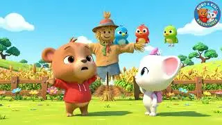 Norwegian | Fugleskremsel-venner | Scarecrow Friends | kids song