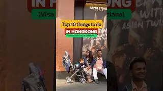 Top 10 things to do in Hong Kong. #thingstodoinhongkong #placestovisit #discoverhongkong #disneyland