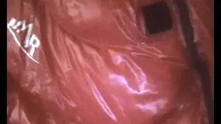 Shiny nylon Glanz Nylon Down sleeping bag coat red 2