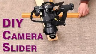 Shop Made Panning Camera Slider