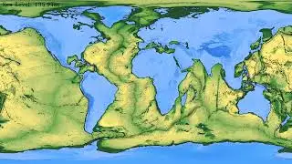 What If Earth's Topography Were Inverted? Ocean Depth Simulation