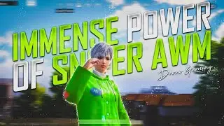 Immense Power Of Sniper AWM | BGMI X PUBG Mobile Montage