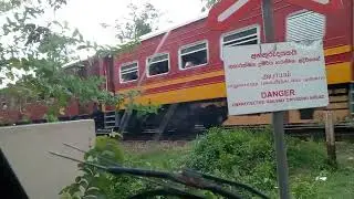 Sri Lanka Railway M8 846 Siyane Kumari Train @ Thalpe Railway Station