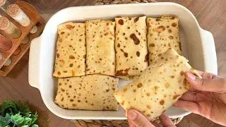 HER RAMAZANDA MUTLAKA YAPARIM ❗️TAM İFTAR YEMEĞİ 😍 KREPLİ TAVUK SARMA TARİFİ 🫔 Çiçekintarifleri