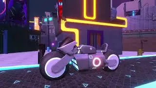Cyber Punk City - Game Environment Walkthrough | Unity Engine