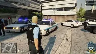 Suspect Flees From Chicago Police And Turns In A Gunfight | FiveM Code G