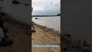 Virinjipuram-palaril-pambu#palarriver #vellore #munnatailors#shorts