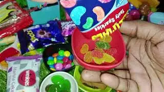 Satisfying jelly|Chocolate|cookies|Jelly ice cube|Gems|Candi|Milk,complan|cake|@sarasmomchannel