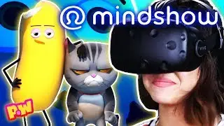 Mindshow VR Improv! HTC Vive Gameplay of Mindshow Virtual Reality Animation! ~ pocket.watch