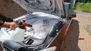 Cleaning Therapy [Dirty f10 535i Engine Bay] 🧼🫧🪥🚗😁