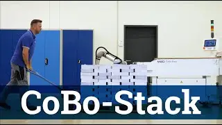 MBO's CoBo-Stack Robotic Stacker in Action