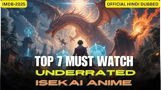 TOP 7 NEW HINDI DUBBED ISEKAI ANIME SERIES IN 2025
