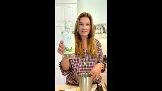 Kat makes a spicy margarita