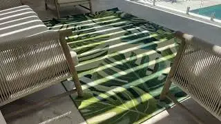 PARADISE TROPICS OUTDOOR RUG