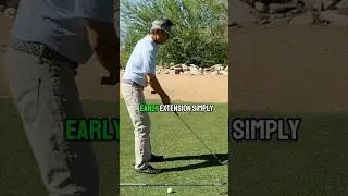 Stop Early Extension in Your Golf Swing &mdash; This Simple Fix Works!