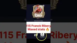 RIBERY MAXED STATS FC MOBILE 26 🐐 The Glorious Eras LW ICON Beast! #Shorts
