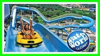 🌊 WATER WORLD Lloret de Mar 2022: Mejor Parque Acuático de España ✅ The Best Waterpark | Costa Brava