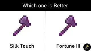 Which one is better... Silk Touch Axe or Fortune III Axe...