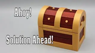 Discover the Treasure! Treasure Chest Puzzle Box | Solution
