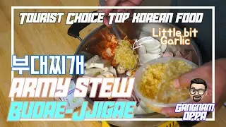 Tourist choice Top korean food Army stew, Budae-jjigae