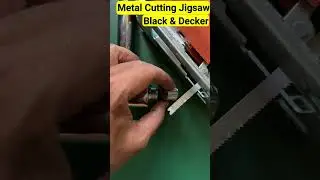 Metal cutting jigsaw #shorts #shortsfeed