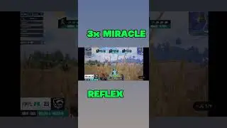 3x MIRACLE incredible REFLEX in PMPL PAK #chickendinner #gaming #pubggame #pubgmobile