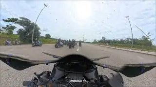 POV : LONG STRAIGHT HIGHWAY YAMAHA R1