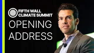 Summit Opening Address with Brendan Wallace | Fifth Wall Climate Summit 2023
