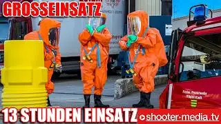 ⚠️ 🚒  XXL GEFAHRGUTEINSATZ - 13 STUNDEN LANG   🚒 ⚠️ | Großalarm in Bonlanden